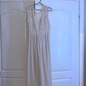 Maxi top lace dress